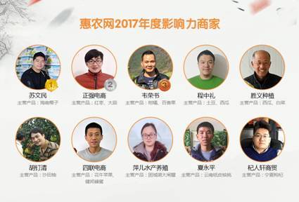 2017農業電商評選活動結果出爐 惠農網探索“互聯網+”經濟新風(fēng)口